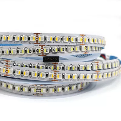 1/3/5m 4in1 RGBW RGBWW LED Strip Light 120led/m Party TV Decor LED Tape Lamp 24V • $24.74