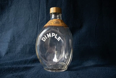 £3.99 • Buy Vintage Scotch John Haig Glass Dimple Whisky Bottle. 13 Fl.oz. . Empty .