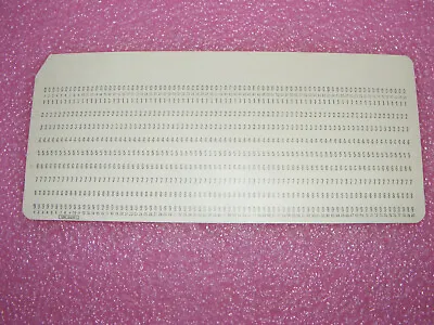 100 Original Vintage Ibm 5081 Punch Cards • $29.99