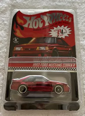 Hot Wheels Ford Mustang Cobra R 1:64 Diecast Car - Red (GXJ20) • $35