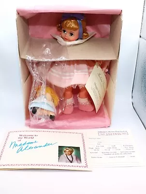 Madame Alexander- Maggie’s First Doll 1996 Doll And Teddy Expo NEW #79613 • $89