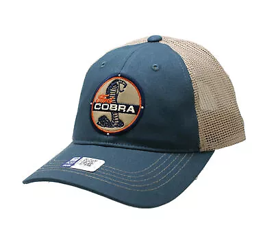 Hat - Ford Mustang Cobra Snake Mesh Ball Cap • $21.95