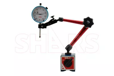 176Lbs Magnetic Base Holder Speed Set Fine Adjustment + 1  Dial Indicator  P] • $49.95