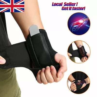 Thumb Wrist Support Brace Splint Carpal Tunnel Sprain Arthritis Left Right Hand • £3.99