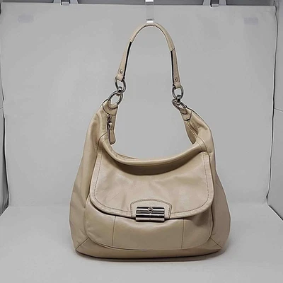 £88.48 • Buy Coach Kristin Champagne Leather Color Hobo Bag