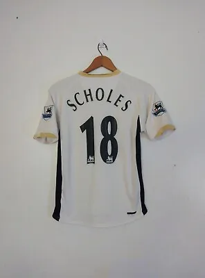 Manchester United Paul Scholes #18 Nike Sphere Dry Jersey Size Small  • $120