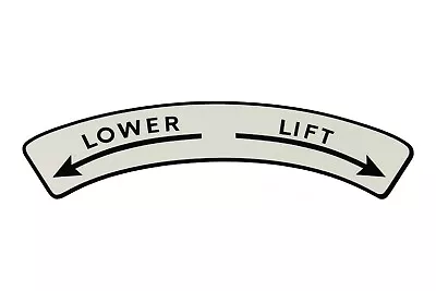 David Brown Decal Hydraulic Lift-lower (961933) • £2.24