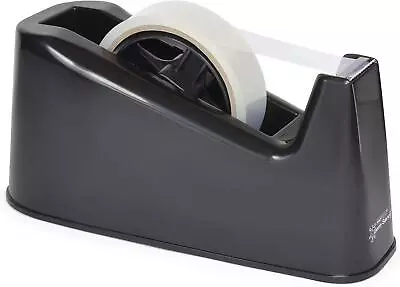Heavy Duty Tape Dispenser - Weighted Non-Skid Rubber Base - High-Quality • £13.99