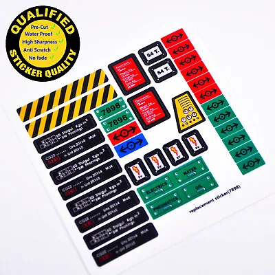 Replacement Sticker For Set 7898 Precut Sticker • $10.07