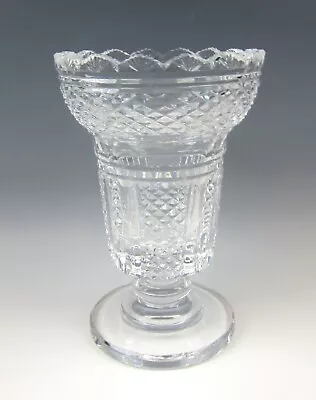 Waterford HIBERNIA Crystal 8  Footed Vase • $120.98