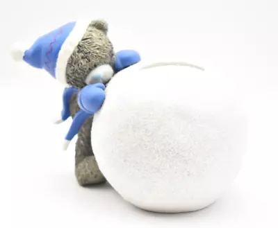 Me To You Tatty Teddy Winter Glitter Snowball Money Box Coin Bank Piggy Bank. • £12.95