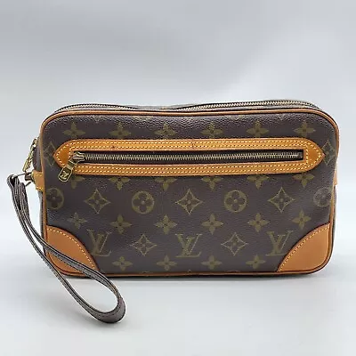 Authentic LV  Monogram Marly Dragonne GM M51825  Clutch Bag SKS1362 • $20.50