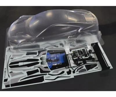 Tamiya 51563 1/10 RC Car Acura Honda RAYBRIG NSX CONCEPT-GT 190mm Body Parts Set • $33.80