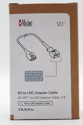 Masimo RD To LNC Adapter Cable REF 4089 • $50
