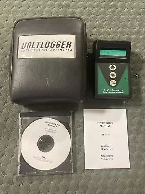 Data Logging Voltmeter Voltlogger With Case DLV-30 Battery Voltage Used • $250