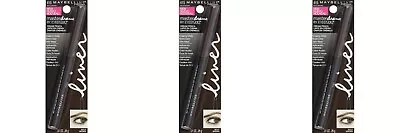 3 Pack Maybelline Master Drama Cream Pencil Eyeliner 415 Bold Brown • $14.99