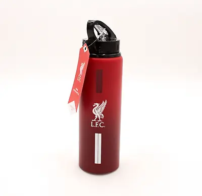 £13.99 • Buy Official Liverpool FC Aluminium Fade Water Bottle Red & Black
