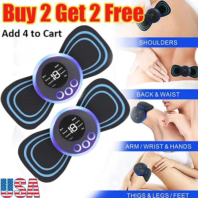 Pulse Massager Back Full Body Muscle Stimulator Pain Relief Device Rechargeable • $7.21