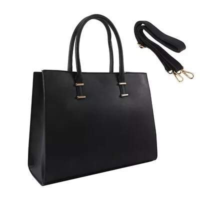 Laptop Bag Women 15.6-Inch Computer Work Handbag Leather Handbag Business6077 • $53.99