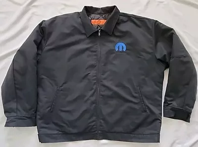 Mopar Mechanic Jacket Size RG -XXL Black Red Kap Work Jacket EUC  • $75