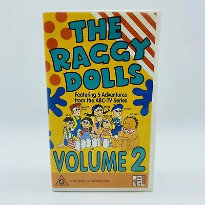 The Raggy Dolls Volume 2 VHS • $29.99