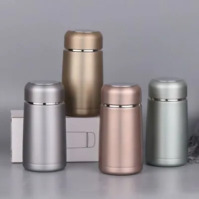 $19.19 • Buy Mini Coffee Vacuum Flask Thermos Stainless Steel Travel Drink Water Bottle Mug