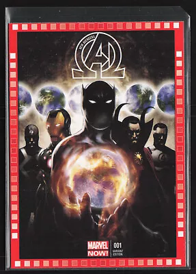 2013 UD Marvel Now!  CUTTING EDGE VARIANT COVER  Card #113-SE...NEW AVENGERS #1 • $2.99