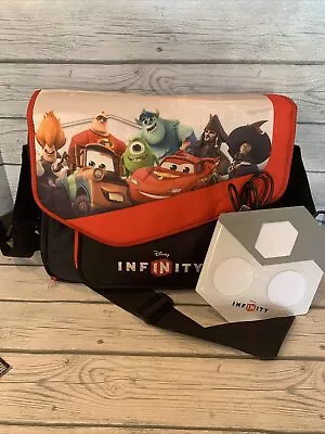 Disney Infinity Play Zone Messenger Figure Storage Mat Carry Case Bag & Portal • $14.39