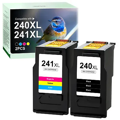 Ink Cartridges For Canon PG-240XL CL-241XL PIXMA MG2220 MG3600 TS5120 MG3620 • $36.59