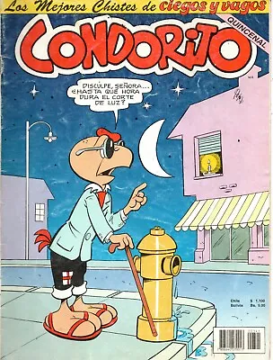 $18 • Buy Condorito, Numero 341, AÑo 1999, Chistes De Ciegos Y Vagos