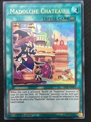 £0.99 • Buy GFTP-EN117 Madolche Chateau Ultra Rare 1st Edition Mint YuGiOh Card