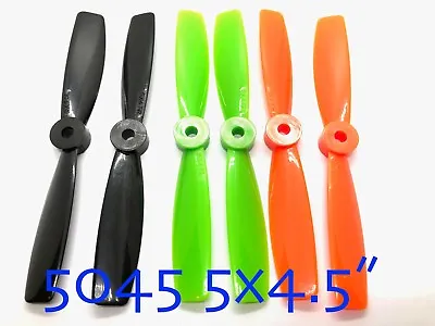2Pairs(4PCS) 5x4.5  5045 Propeller ⌀5mm Hole For Quadcopter Multicopter  US SHIP • $5.99
