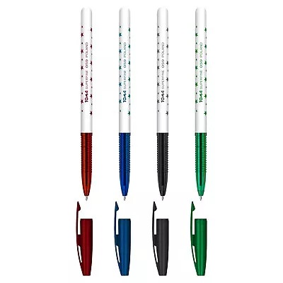 Ballpoint Pens Biro Pens Super Fine Point 0.5 Mm School Office Writing Drawing • £3.99