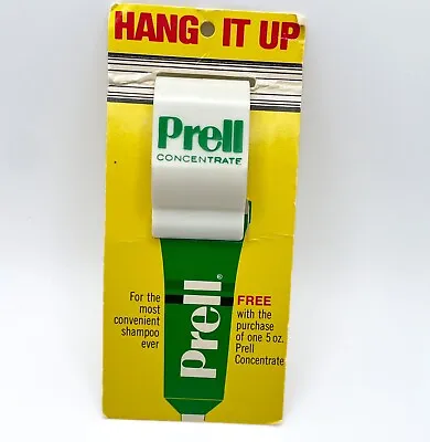 Vintage Prell Shampoo Hanger For Shower In Original Packaging NOS Advertising • $19.99