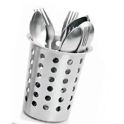 $15.25 • Buy Cutlery Caddy Holder Organiser Kitchen Utensil Spoons Storage Drainer Flatware
