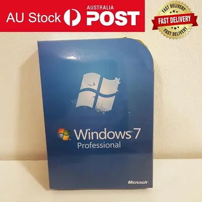 £71.52 • Buy Sale! Windows 7 Professional 32 & 64 Bit DVD With Product Key Sealed Box Packing