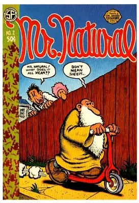 R. Crumb - Postcard Featuring The Cover Of Mr. Natural Number 2 • $9