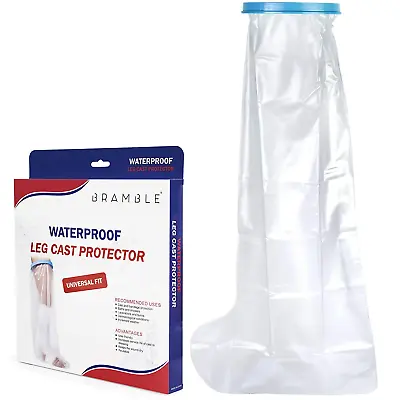 £15.67 • Buy Waterproof Plaster Cast Bandage Protector Leg - Dressing Cover - Transparent, -