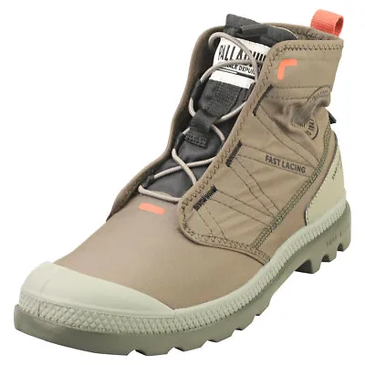 Palladium Pampa Travel Lite Rs Mens Olive Night Casual Boots • £99