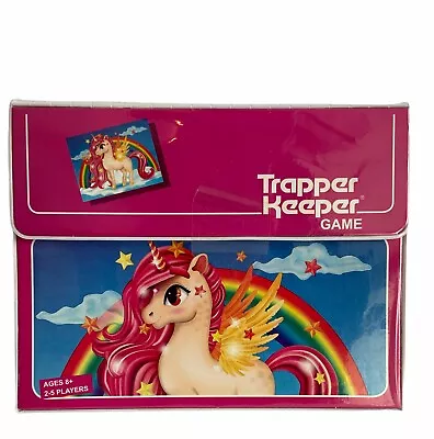 New Trapper Keeper Pink Unicorn Collecting Game Retro 90’s 80’s Folder Binder • $8