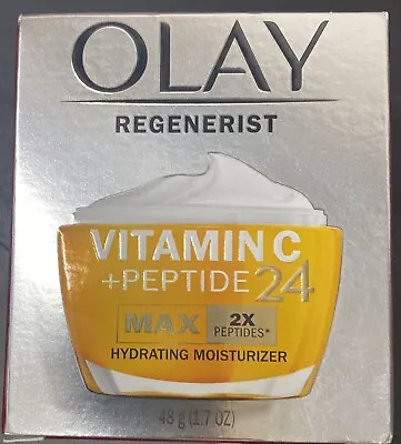$34.14 • Buy Olay Regenerist Vitamin C + Pectide 24 Max 2x Peptides Vitamin B3, And C (k2)