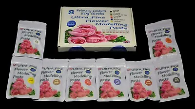 £13 • Buy Boxes Of 8 X 50g Simply Heaven Sugar Florist, Gum Paste Floral Flower Modelling
