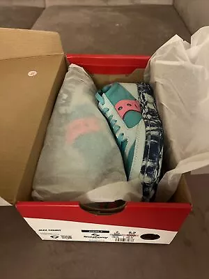 Saucony Originals Jazz Court New In Box. Very Rare Aqua/ Pink Combo • $69