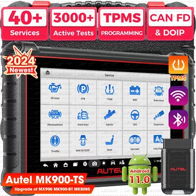 Autel MaxiCOM MK900-TS OBD2 All Bidirectional Diagnostic Scanner Up Of MK808S-TS • $849