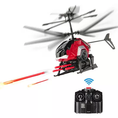 2.4G Remote Control Military Helicopter Missile Shooting Plane RC Model Kids Toy • $46.04