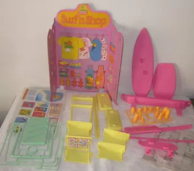 Vintage Barbie California Surf 'n Shop PlaySet 1987 • $14.95