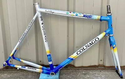 Team MAPEI PRO Colnago Dream 58cm Road Bike Frame Precisa Steel Fork Luca Scinto • $1799.99