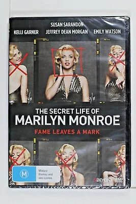 The Secret Life Of Marilyn Monroe - Fame Leaves A Mark : Region 4 DVD New Sealed • $11