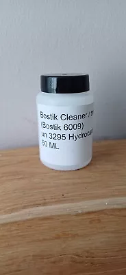 Bostik No 4 Cleaner Latex Rubber Cleaner 60ml Adhesive Thinners Latex Clothing • £9