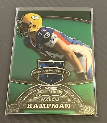 2008 Bowman Sterling GU Pro Bow Jersey #91 Aaron Kampman /249  • $4.99